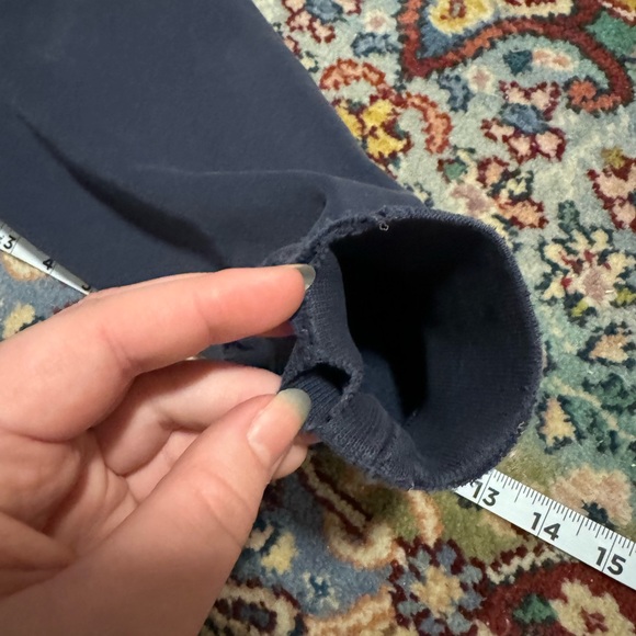 ⭐️3for10⭐️ VINTAGE FOX racing Youth M Boys Hoodie Navy Logo Graphic Embroidered - Picture 11 of 14